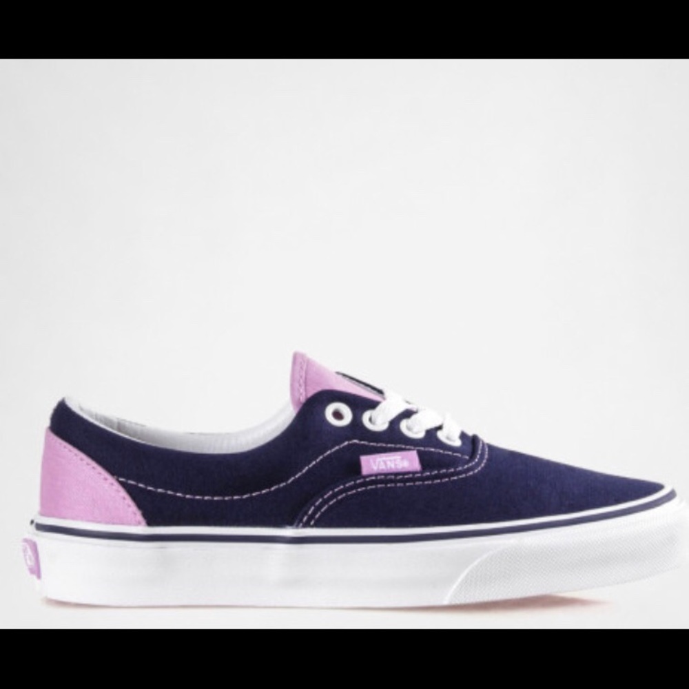 EUC Vans Era Heel Pop Eclipse